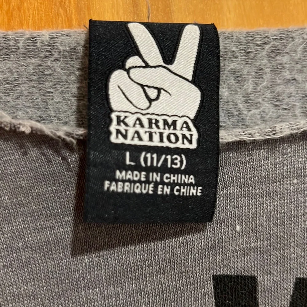 Yes Way Rose. Distressed sweatshirt. - Picture 3 of 4